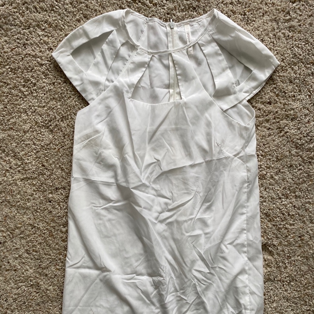 Small white boutique dress